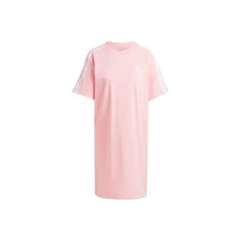 Adidas Essential Short-Sleeved Dresses Women's Pink