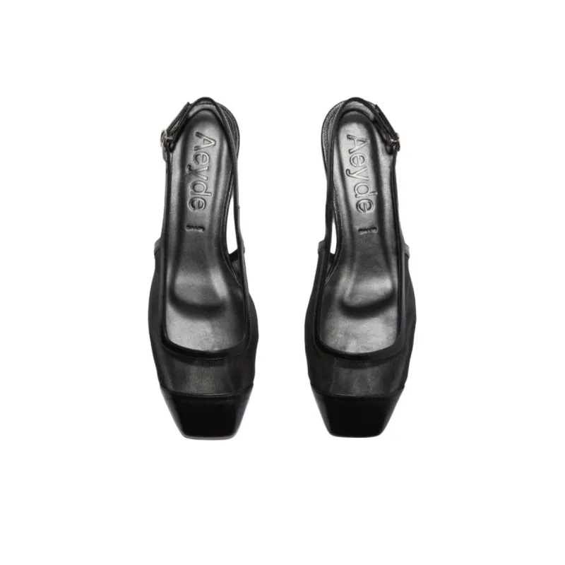 Aeyde Geraldine Casual Single Shoes Women's Black-3