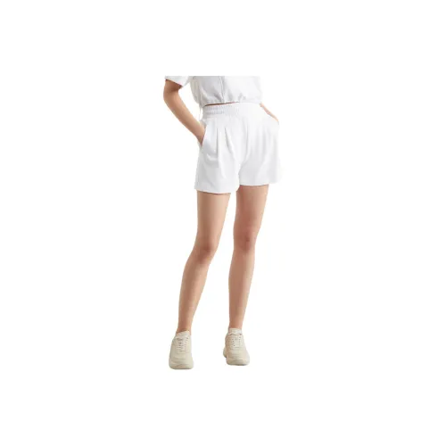 CALVIN KLEIN Casual Shorts Women's Moon White