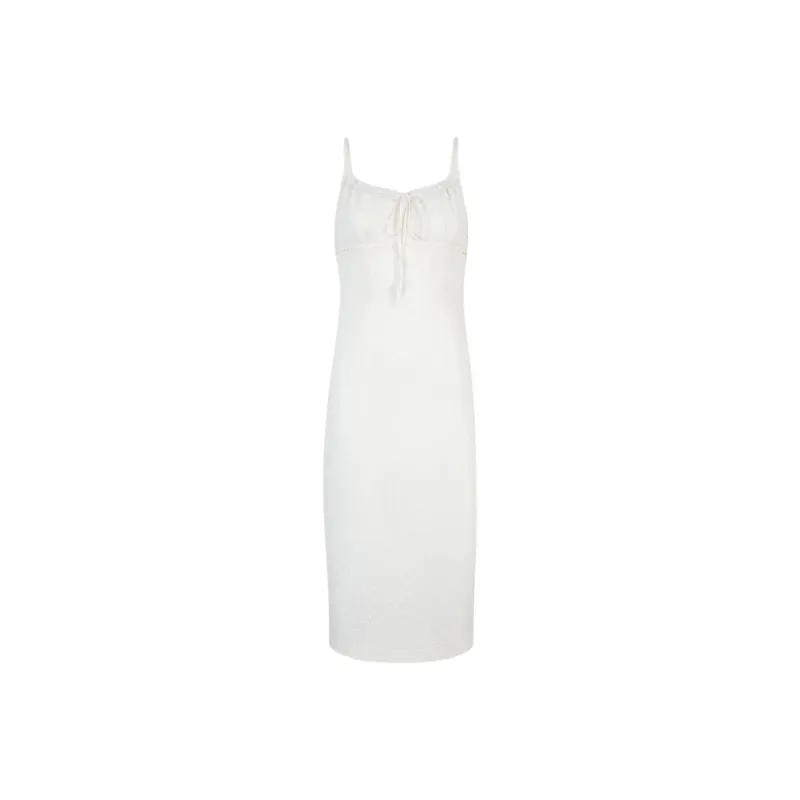 Rouje ALBERTE DRESS Slip Dresses Women's White-0