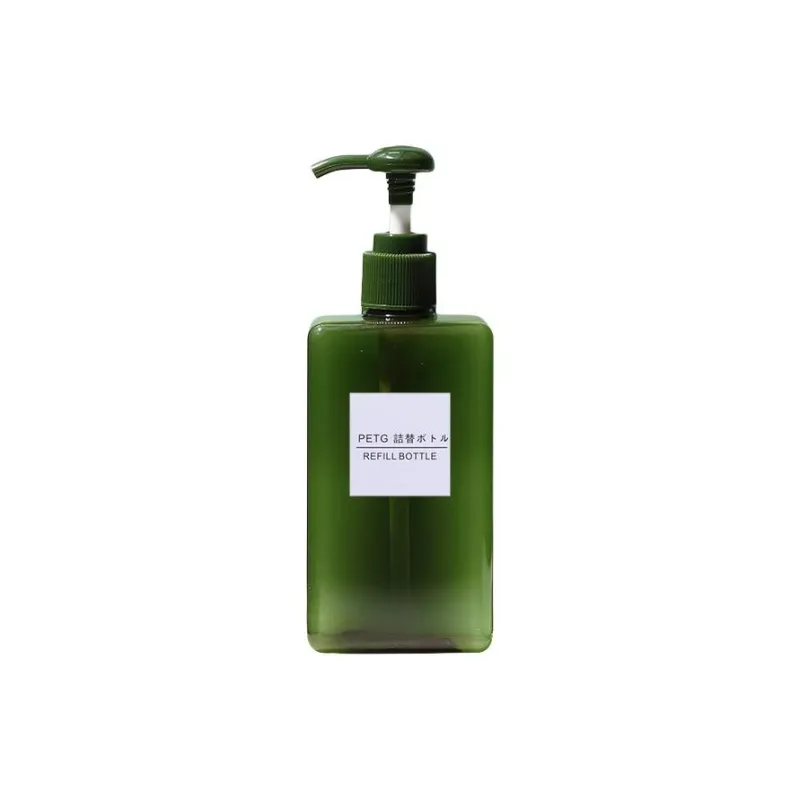 ZHENZI Travel Bottle Set Push Button Shower Gel, Shampoo, Hand Sanitizer Small Empty Bottle Portable Lotion Bottle-12