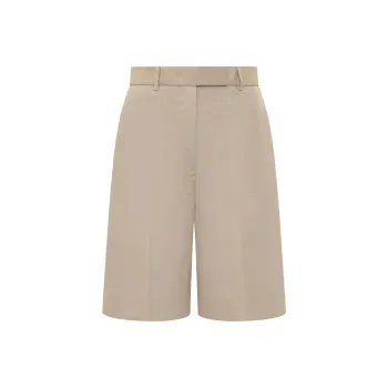 THOM BROWNE High-Waisted Above-Knee Length Shorts