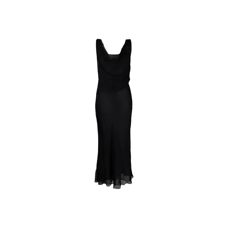 Christopher Esber Draped Silk Dress-0