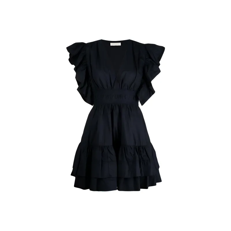 Ulla Johnson Kiri Ruffled Mini Dress-0