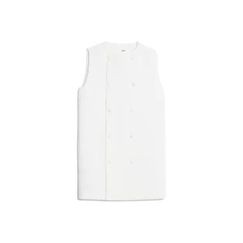 AMIPARIS Sleeveless Dress Women's Natural White