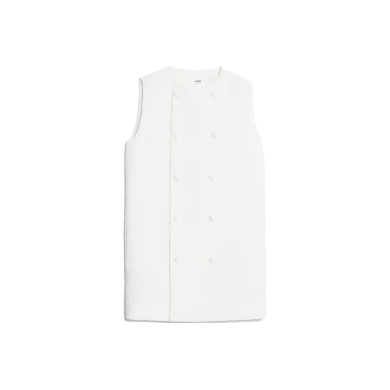 AMIPARIS Sleeveless Dress Women's Natural White-0