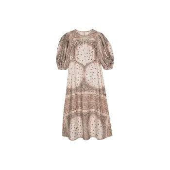 Zimmermann SS24 Short-Sleeved Dresses Women's Ivory