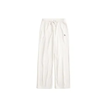 Abercrombie＆Fitch Knitted Sports Pants Women's Ecru