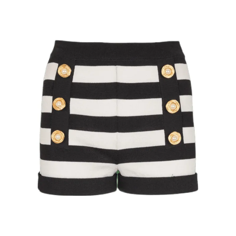 BALMAIN Matiniere Button detail Shorts-0