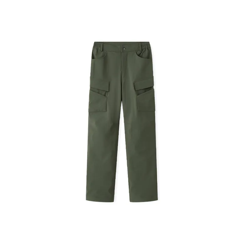 Bein Space Cargo Pants Women's Stone Gray Green-0