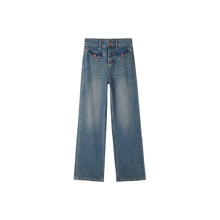 HIPPIEMISS Jeans Women's Cement Gray-0