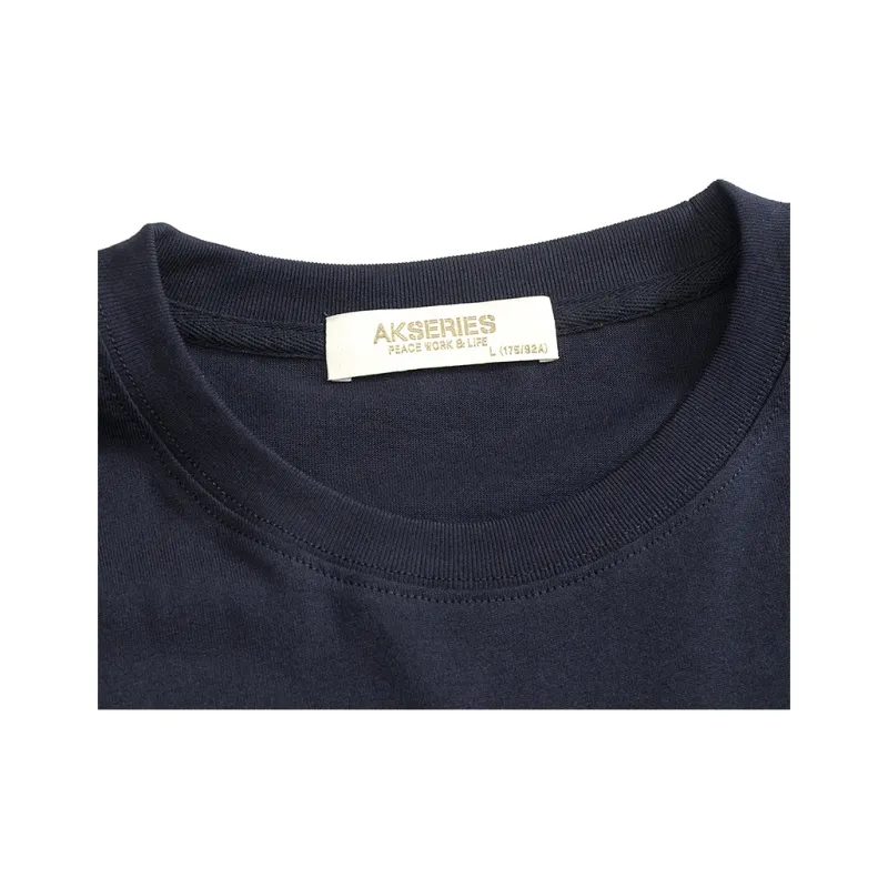 AKCLUB Vintage Collection T Shirt Men's Navy Blue-3