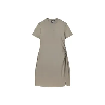 FILA SS25 Short Sleeved Dresses Women's Steam Gray
