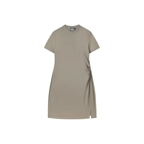 FILA SS25 Short Sleeved Dresses Women's Steam Gray