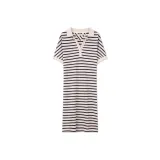 Ecru Black Stripes 03M