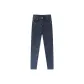 Blue Gray Ankle-Length Pants