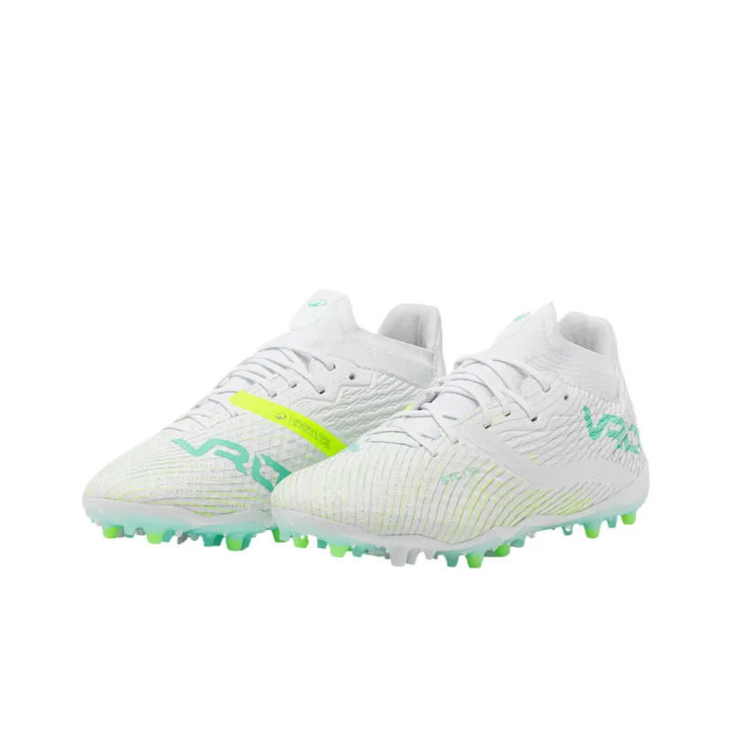 DECATHLON Viralto 3 AG Rubber Short Studs MG Rubber Short Studs Soccer Shoes Women's White Green-2
