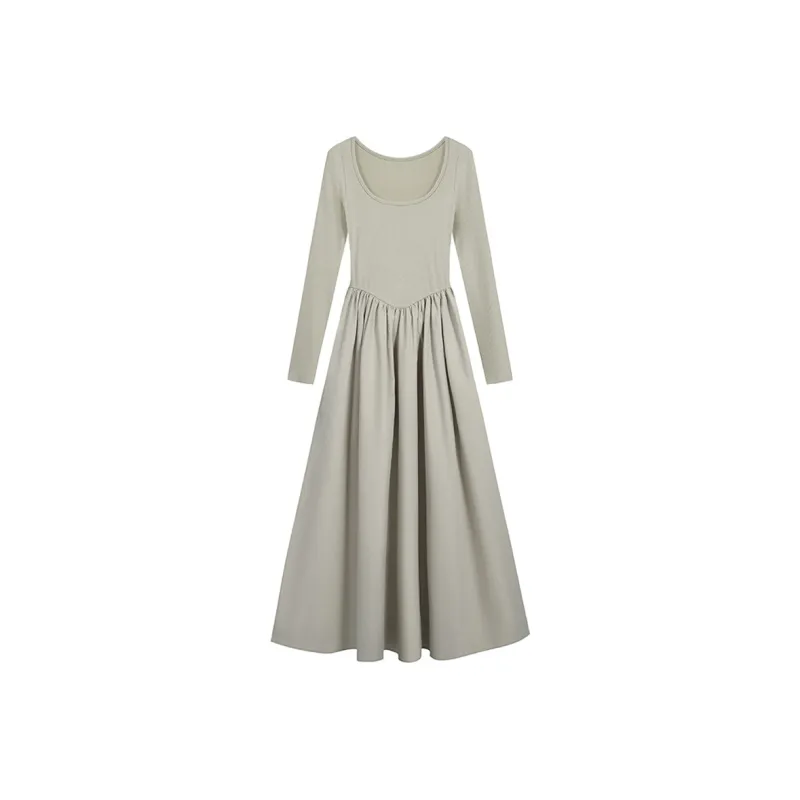 AFGGD Long-Sleeved Dresses Women's-4