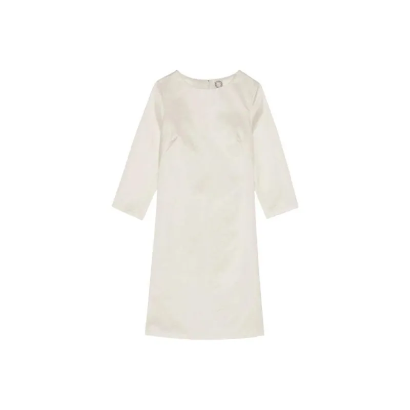 INES DE LA FRESSANGE Long Sleeved Dress Women's White-0