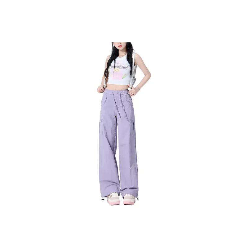 YINLEI Cargo Pants Women's-2