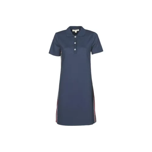 MICHAEL KORS MMK Short Sleeved Dress Women's Dark Blue