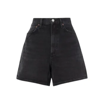 AGOLDE Denim Shorts Women's Black