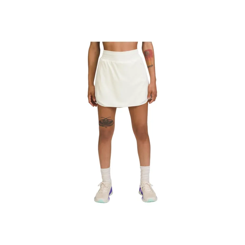 Lululemon Courtcore City Tennis Style Casual Short Skirts Women's White-0