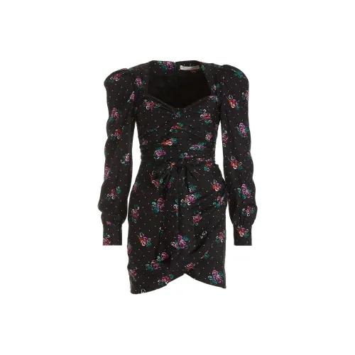 Alessandra Rich Floral print Minidress