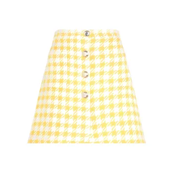 MIU MIU SS22 Casual Short Skirts Women's Yellow