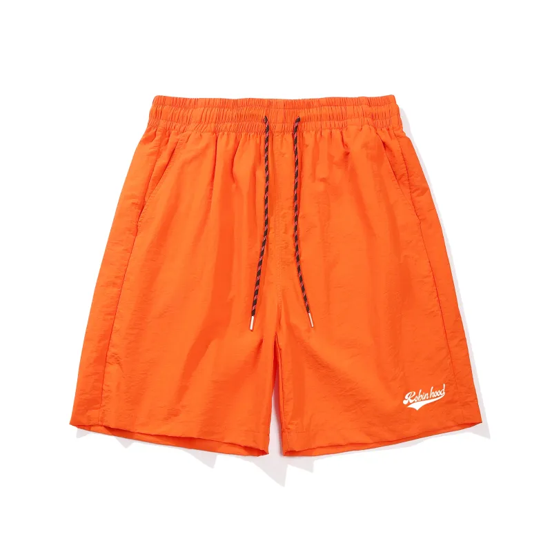 ROBINHOOD Casual Shorts Unisex Orange Yellow-0