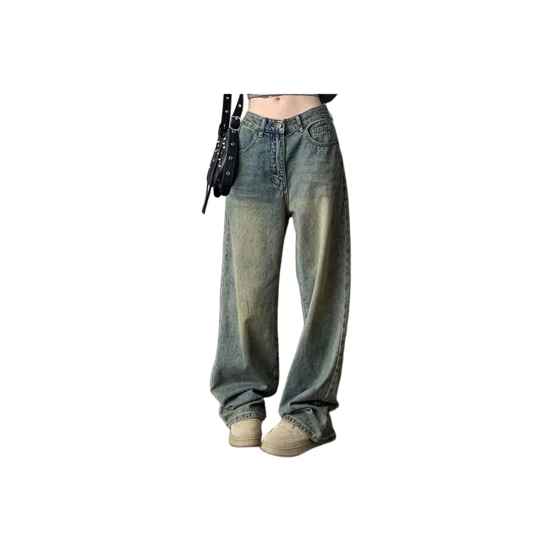 Kazakhstan Jeans Women's Vintage Blue-0