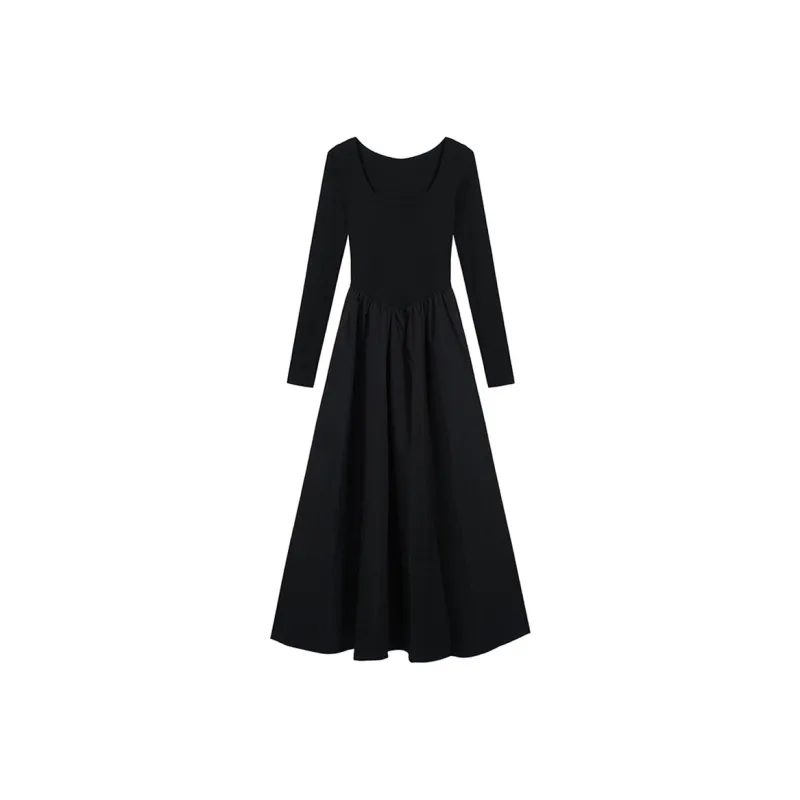 AFGGD Long-Sleeved Dresses Women's-0
