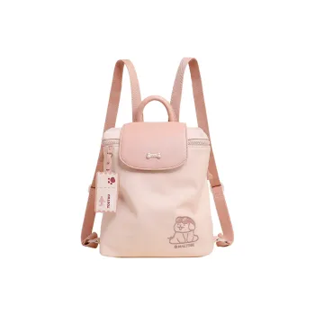 TOUTOU Maltese Collaboration Fabric Backpack Regular Women's Strawberry Pink