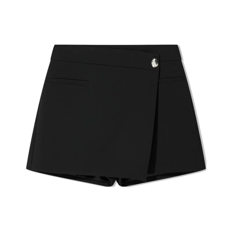 COVERINS Casual Shorts Women's Black-0