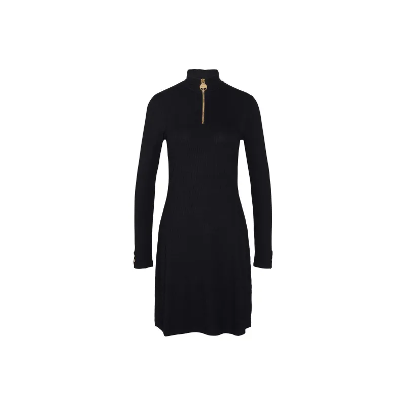 BARBOUR FW24 B.Intl Hailey Long-Sleeved Dresses Women's Black-0