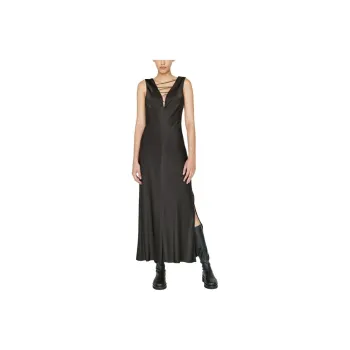 FRAME SS23 Sleeveless Dress Women's Black