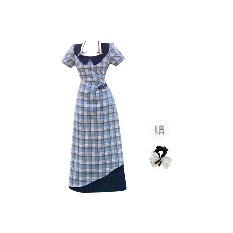 TUSHIFEI Short Sleeved Dress Women's-6