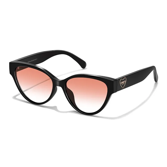 PARMU TR/Memory Plastic Cat Eye Sunglasses Unisex-2