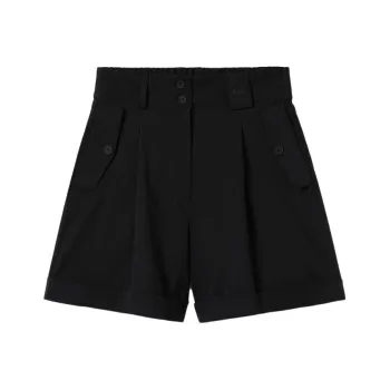 LACOSTE Casual Shorts Women's Black