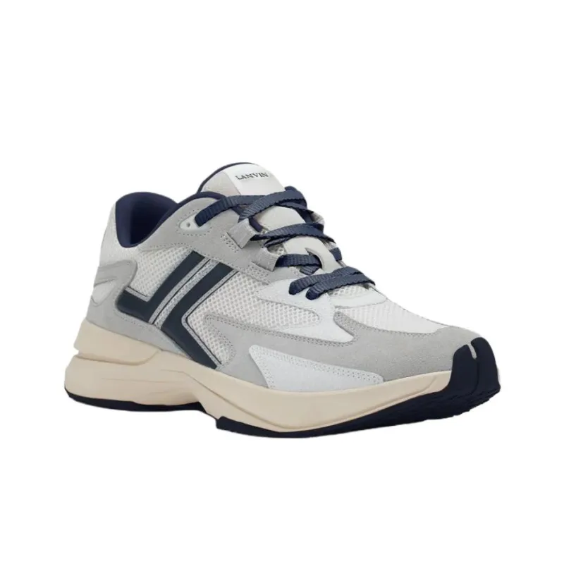 Lanvin JLA Slip Resistant Low Top Casual Shoes Unisex Gray-2