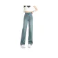 Ankle-Length Pants-Vintage Blue