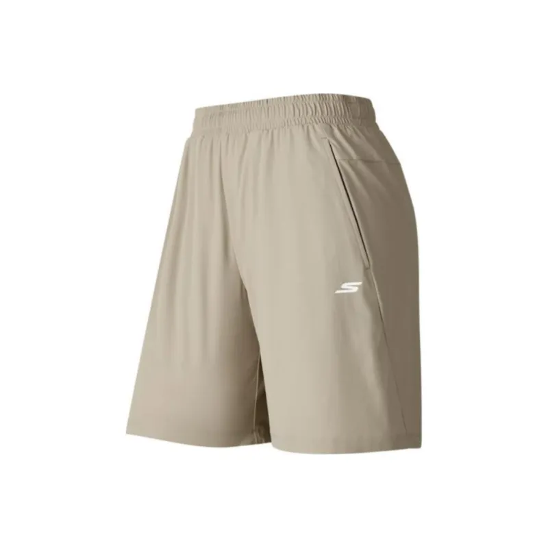 Skechers Casual Shorts Women's Beige Brown-0