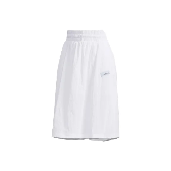 Adidas Neo Casual Long Skirts Women's White-0