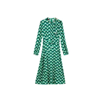 Yiner Long Sleeved Dresses Women's Mint Green