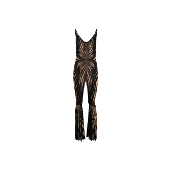 Roberto Cavalli Abstract pattern Flared Jumpsuit