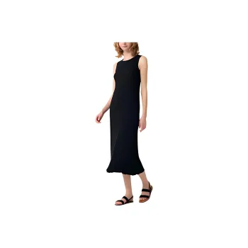 Ines De La Fressange X UNIQLO X Ines De La Fressange Sleeveless Dresses Women's Black