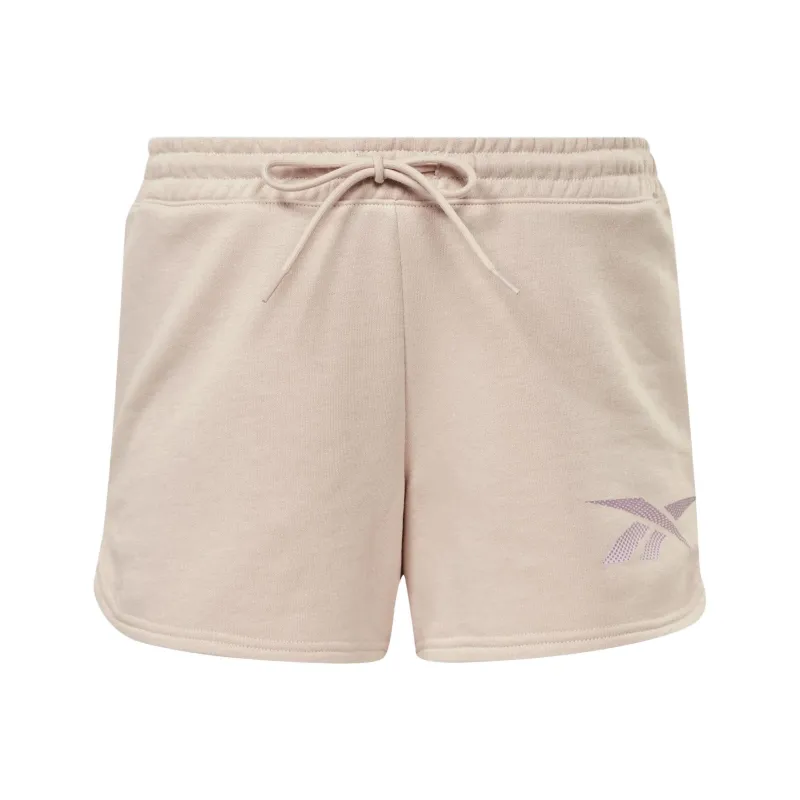 Reebok Doorbuster Identity French Terry Shorts Casual Shorts Women's Beige-0