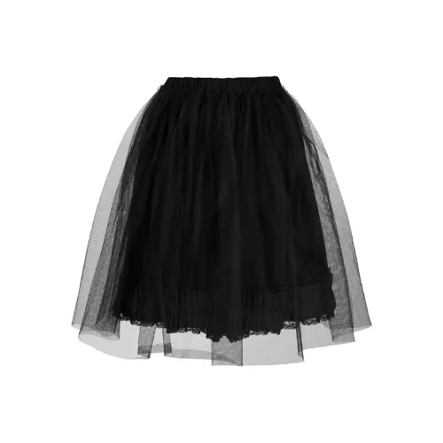MM6 Maison Margiela Casual Short Skirts Women's Black