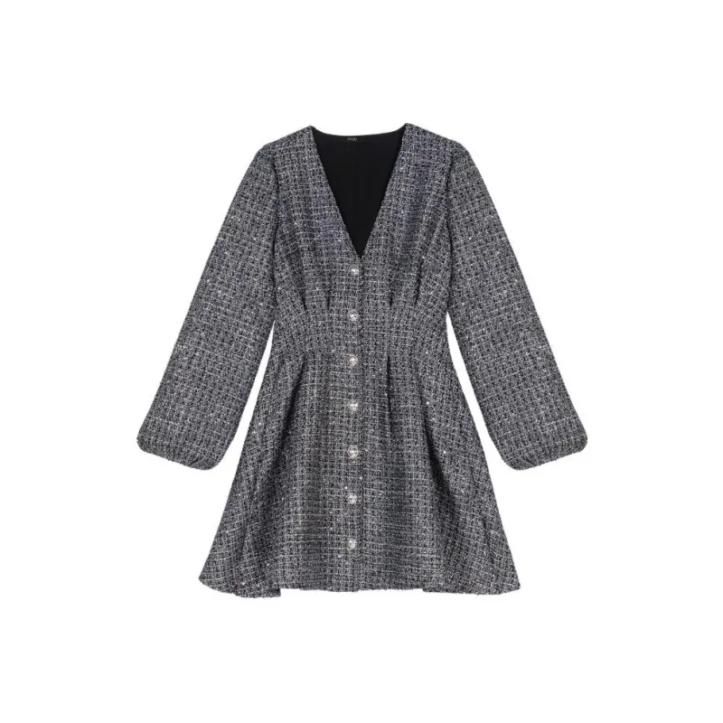 Maje Tweed Mini Dress-0