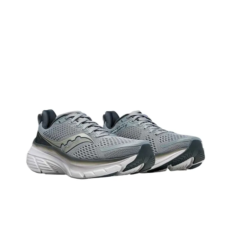 Saucony GUIDE 17 Low Top Running Shoes Men's Gray-2